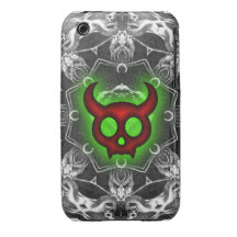 Diable et caisse à cornes rouges de l'iPhone 3/3GS Coques Case-Mate iPhone 3
