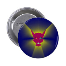 Diable grimace devil grimace badges