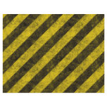 Diagonal Construction Hazard Stripes Personalized Flyer