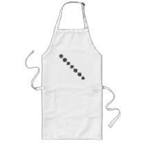 Diagonal Dice (Dark) Aprons