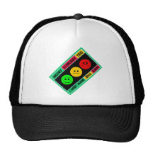 Diagonal Moody Stoplight Trio Logo Hats