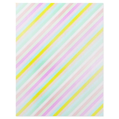 diagonal pastel stripes by fotowino