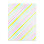diagonal pastel stripes