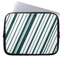 Diagonal Stripe ~ Medium Grey Computer Sleeve