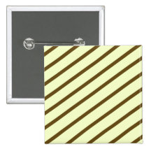 Diagonal Stripes Button