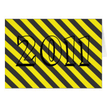 diagonales noires et jaunes sans couture 2011 cartes de vœux