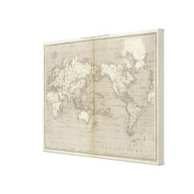Diagramme de Planisphere de système solaire Toiles Tendues