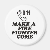 DIAL 911 FIRE magnets