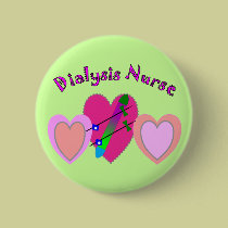 Dialysis Nurse Gifts buttons