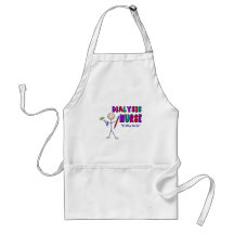 Dialysis Nurse Stick Person Design Apron