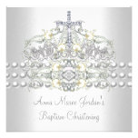 Diamant blanc de perle d'argent de diadème de bapt bristols