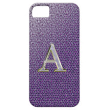 Diamond "A" Bling Iphone 5 "Barely There" Case iPhone 5 Cover