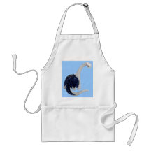 Diamond and Emerald Dinosaur Apron