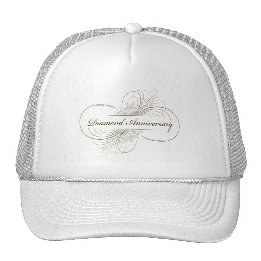 Diamond anniversary hats