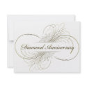 Diamond anniversary invitations