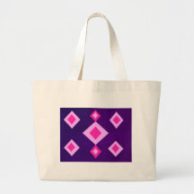 Diamond Block Tote Bag