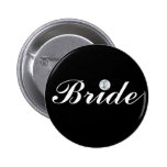 Diamond bride-black pins
