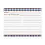 Diamond Explosion Blank Recipe Cards