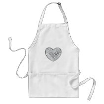 Diamond Heart Aprons