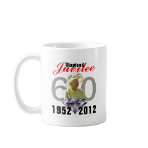 Diamond Jubilee 1952-2012 Mugs