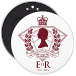 Diamond Jubilee Commemorative Button