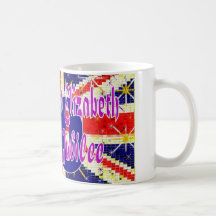 Diamond Jubilee commemorative celebration mug