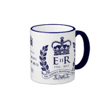 Diamond Jubilee Commemorative Mug