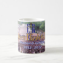 Diamond Jubilee commemorative siteseeing mug