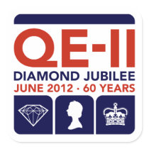 Diamond Jubilee Commemorative Stickers