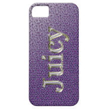 Diamond "Juicy" Bling Iphone 5 "Barely There" Case iPhone 5 Case