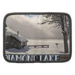 Diamond Lake Winter Marina - No Text Folio Planners