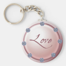 Diamond Love Keychain