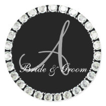 Diamond monogram A customizable seal