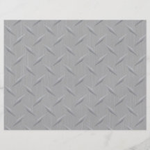 Diamond Plate Metal Personalized Flyer