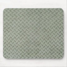Diamond Plate Metal Texture Background Mouse Pad
