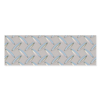 Diamond Plate Metallic Business Cards