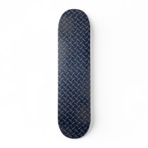 Diamond plate Photo Skate Board Deck