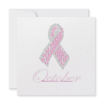 Diamond Ribbon Invitation Square