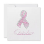 Diamond Ribbon Invitation Square