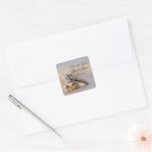 Diamond Ring and Pearls Wedding Save the Date stickers