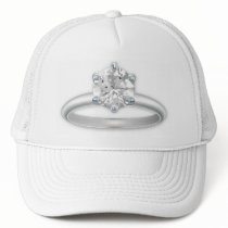 Diamond Ring Bling Clipart Hat