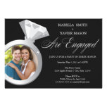 Diamond Ring Engagement Party Invite (Photo)