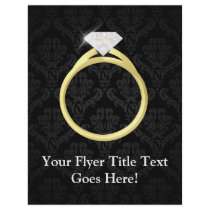 Diamond Solitaire Ring Custom Flyer