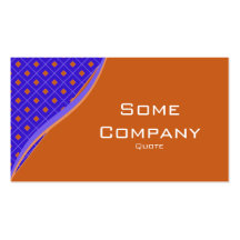 Diamond Waves Collection (Blue) Business Cards