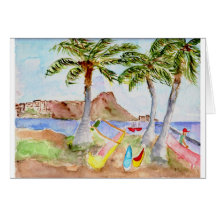 Diamondhead Daze Greeting Card
