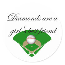 Diamonds are a girl's best friend T-shirts