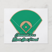 diamonds are a mans best friend full colour flyer