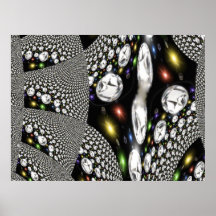 Diamonds are Forever Fractal Print