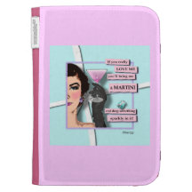 Diamonds & Martinis E-Reader Caseable Case Cases For Kindle