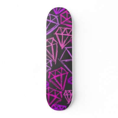 diamonds ROCK Skateboards by seductiveclothing